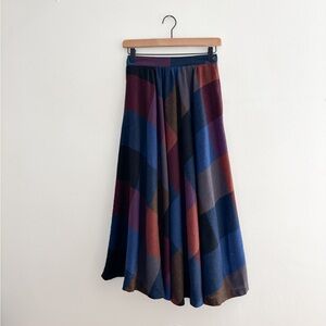 Vintage Patterned Skirt
